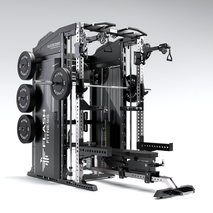 Flash F90 All-In-One Trainer Smith Machine Combo Package