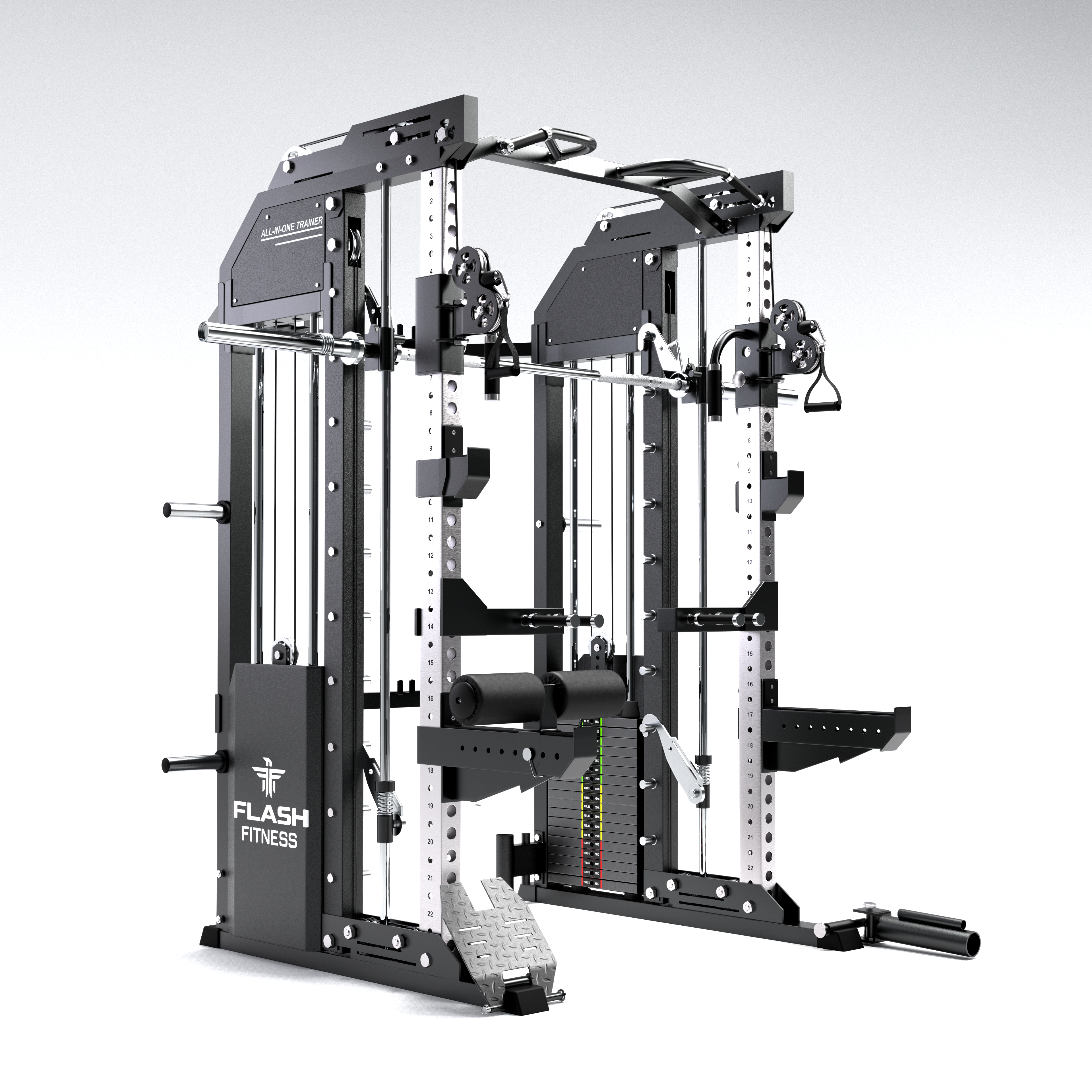 Flash F30 All-In-One Trainer Smith Machine Combo Package