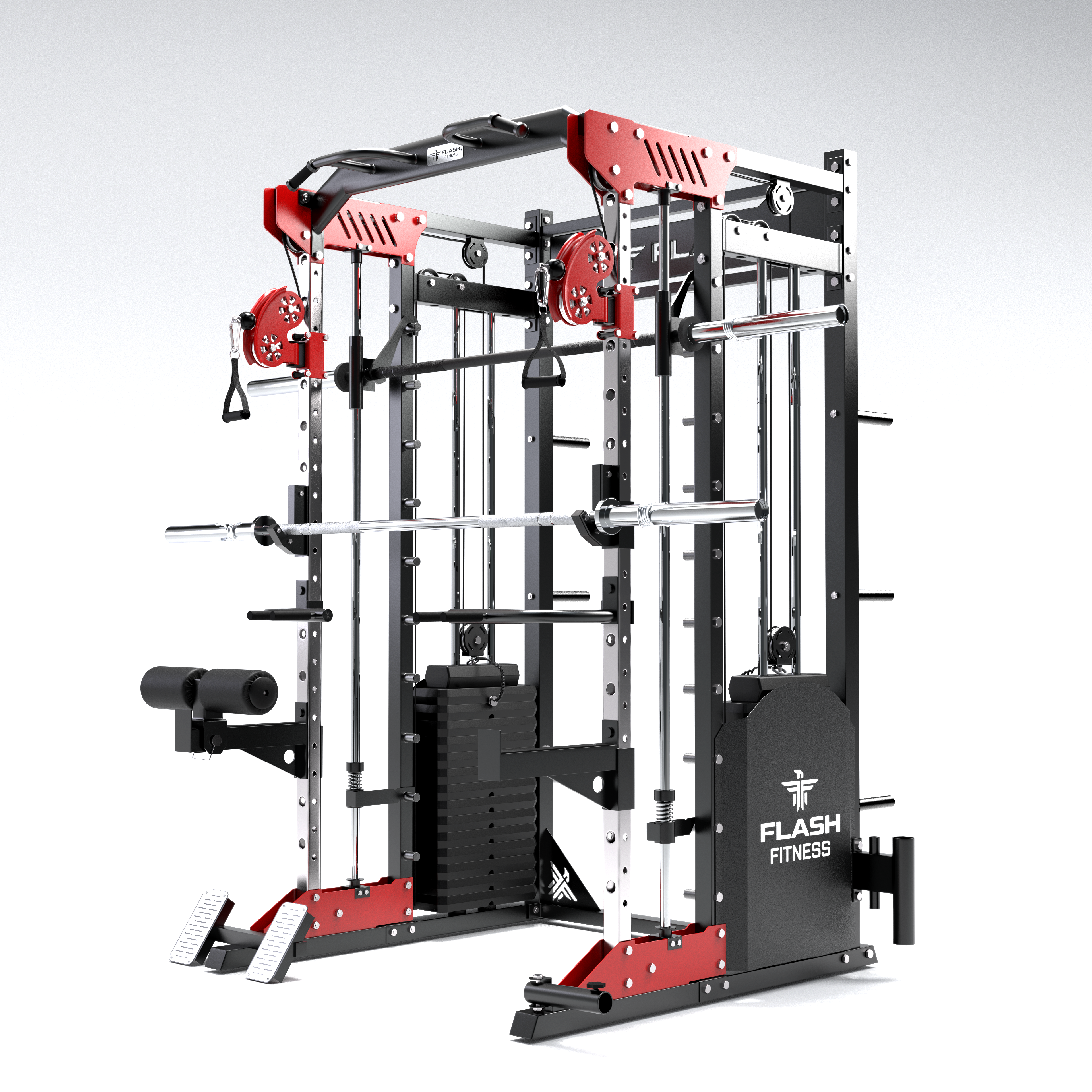 Flash F20 All-In-One Smith Machine Combo Package