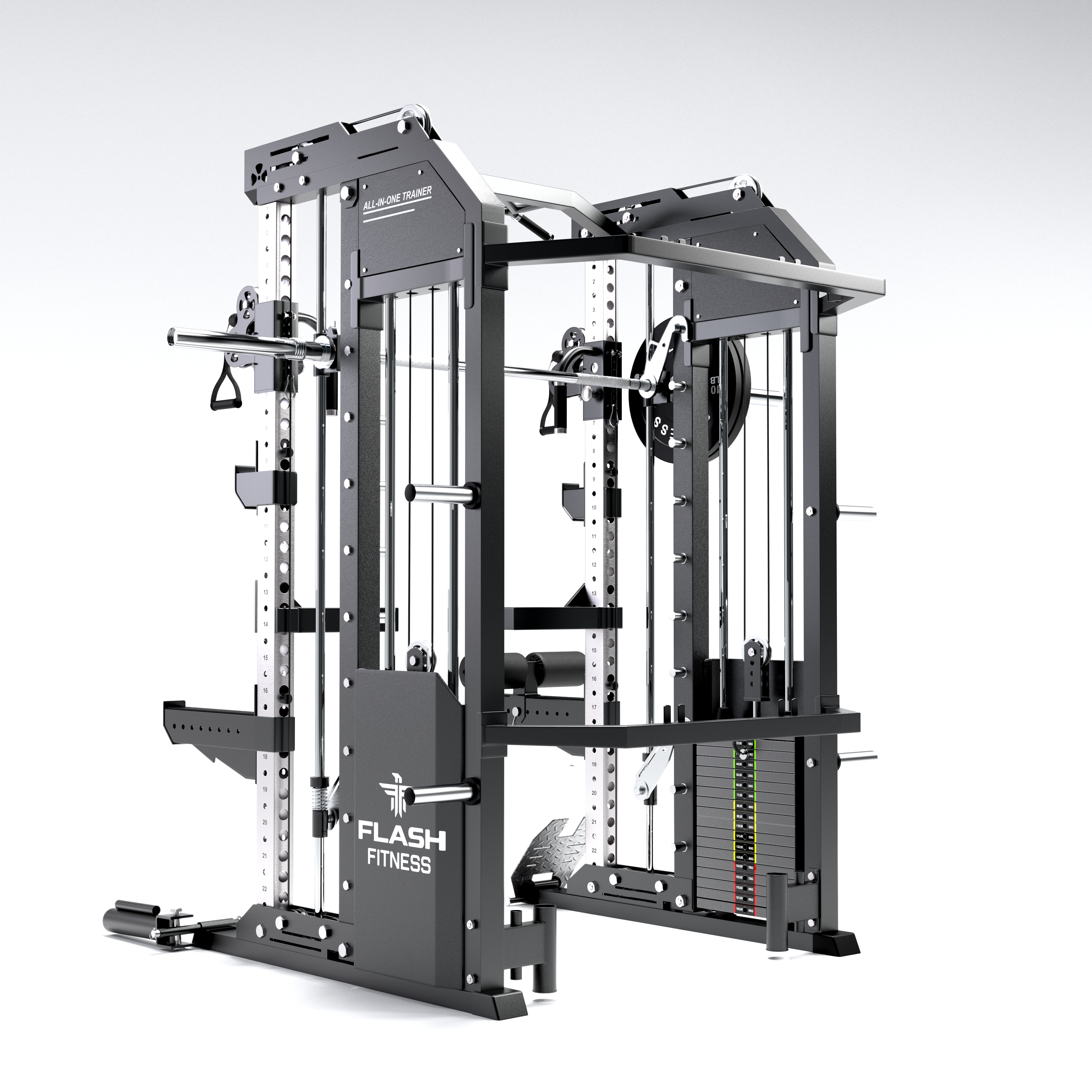 Flash F30 All-In-One Trainer Smith Machine Combo Package