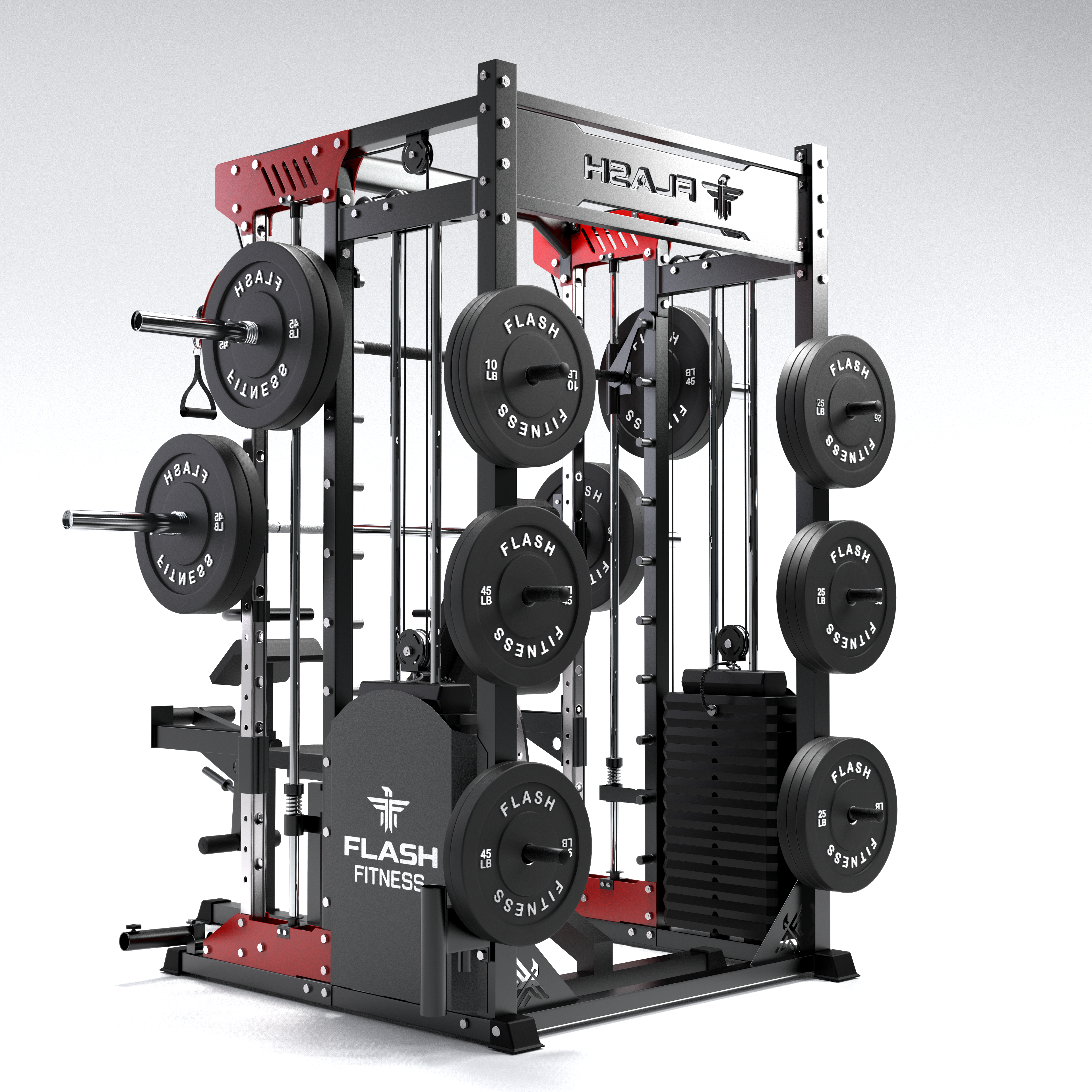 Flash F20 All-In-One Smith Machine Combo Package