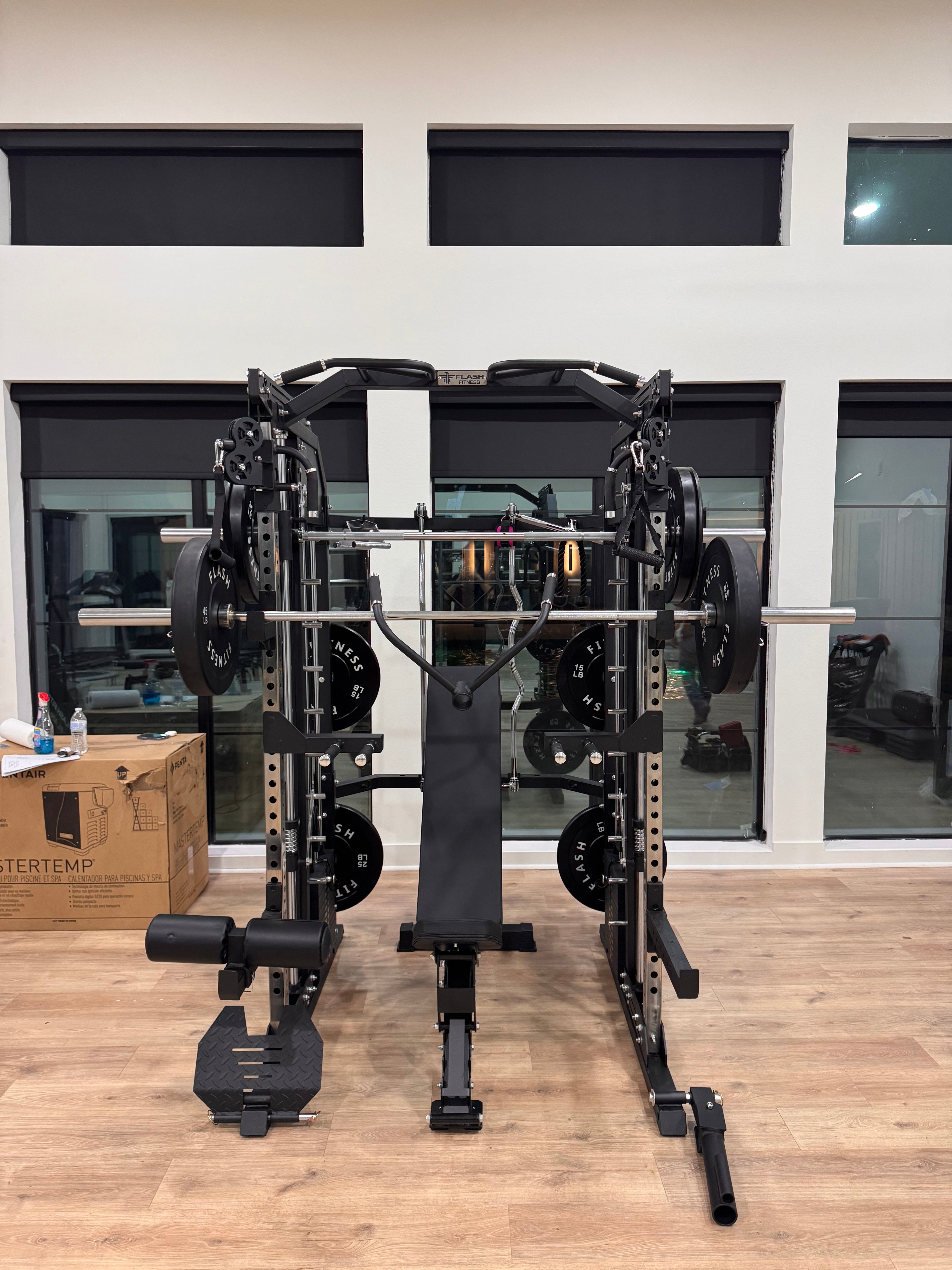 Flash F30 All-In-One Trainer Smith Machine Combo Package