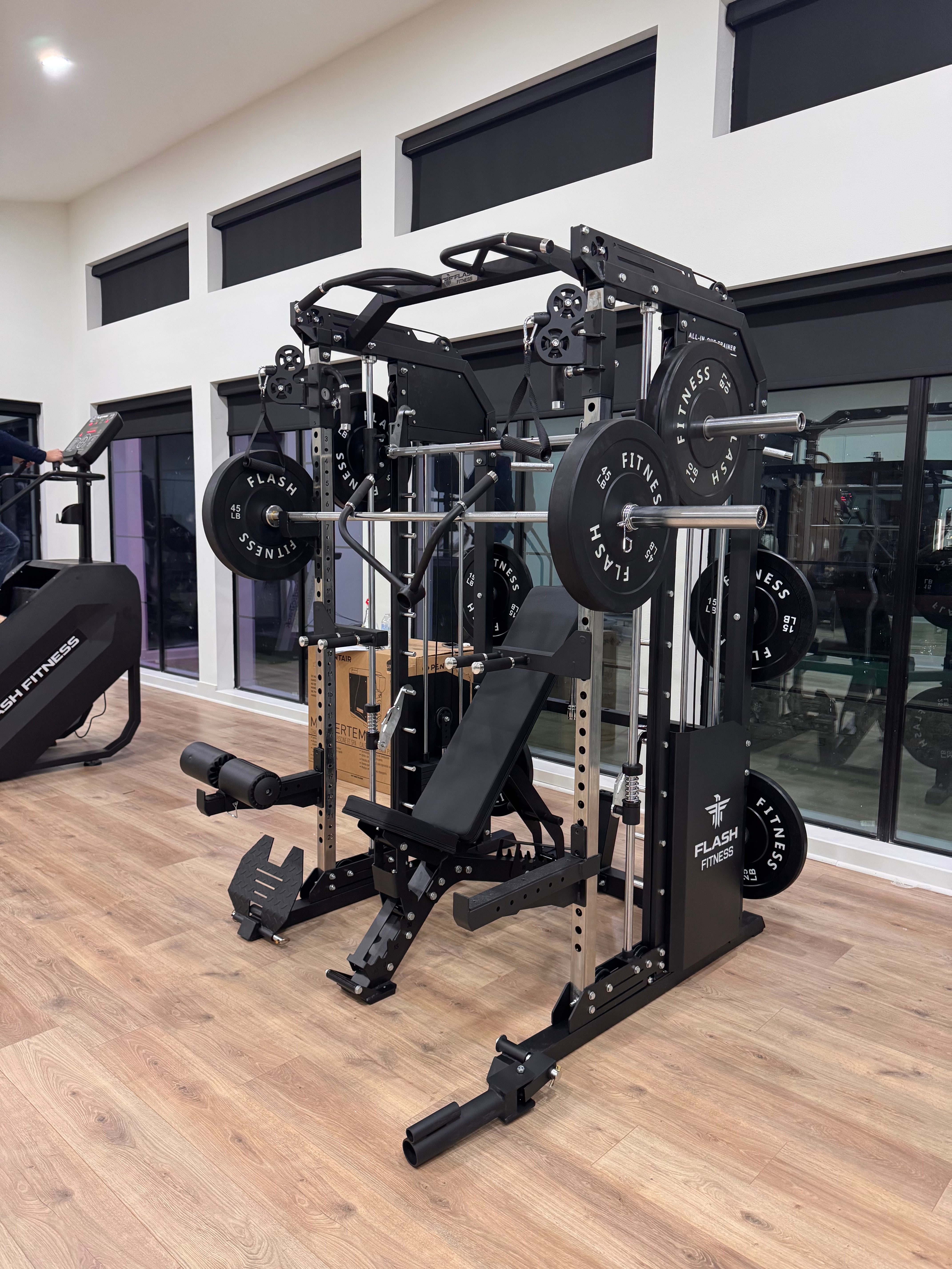 Flash F30 All-In-One Trainer Smith Machine Combo Package