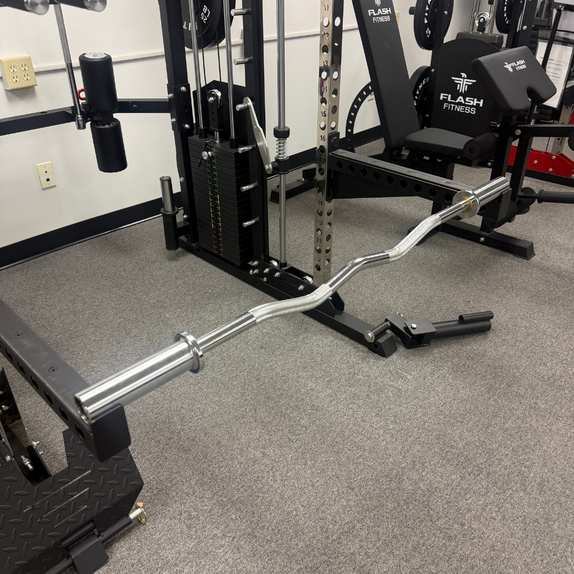 Olympic EZ Curl Barbell