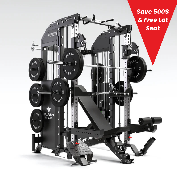 Flash F50 All-In-One Trainer Smith Machine Combo Package