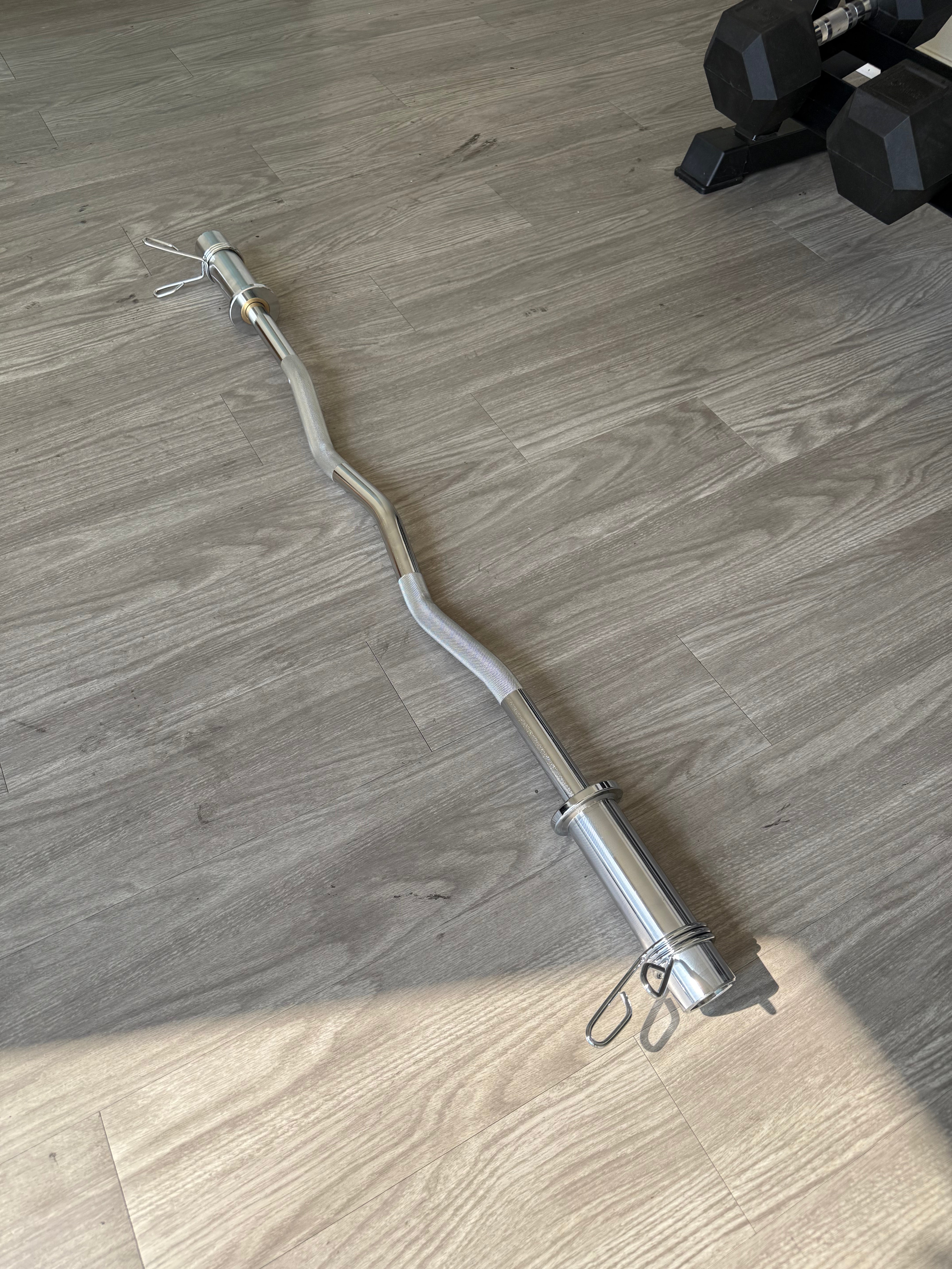 Olympic EZ Curl Barbell