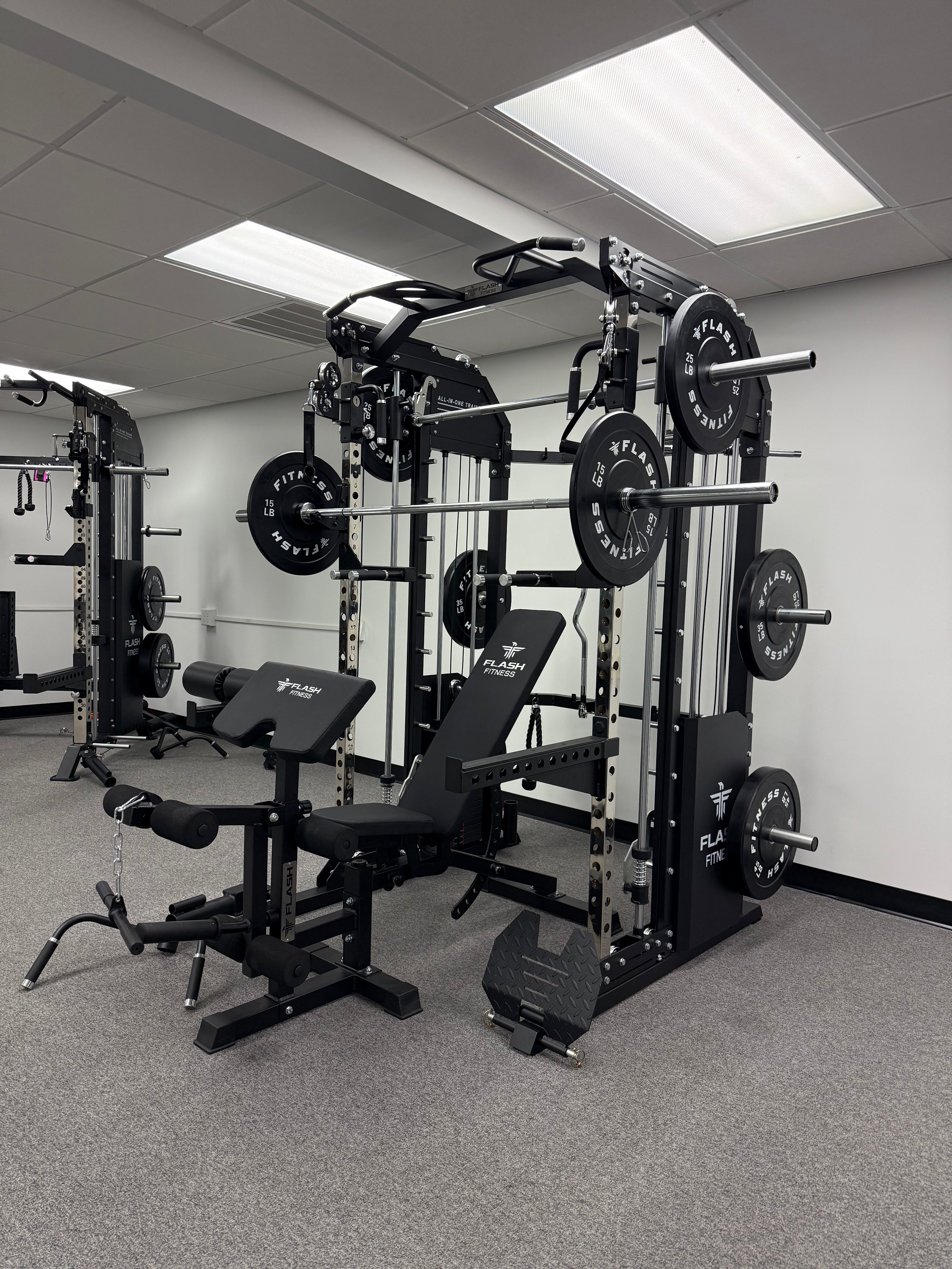 Flash F30 All-In-One Trainer Smith Machine Combo Package