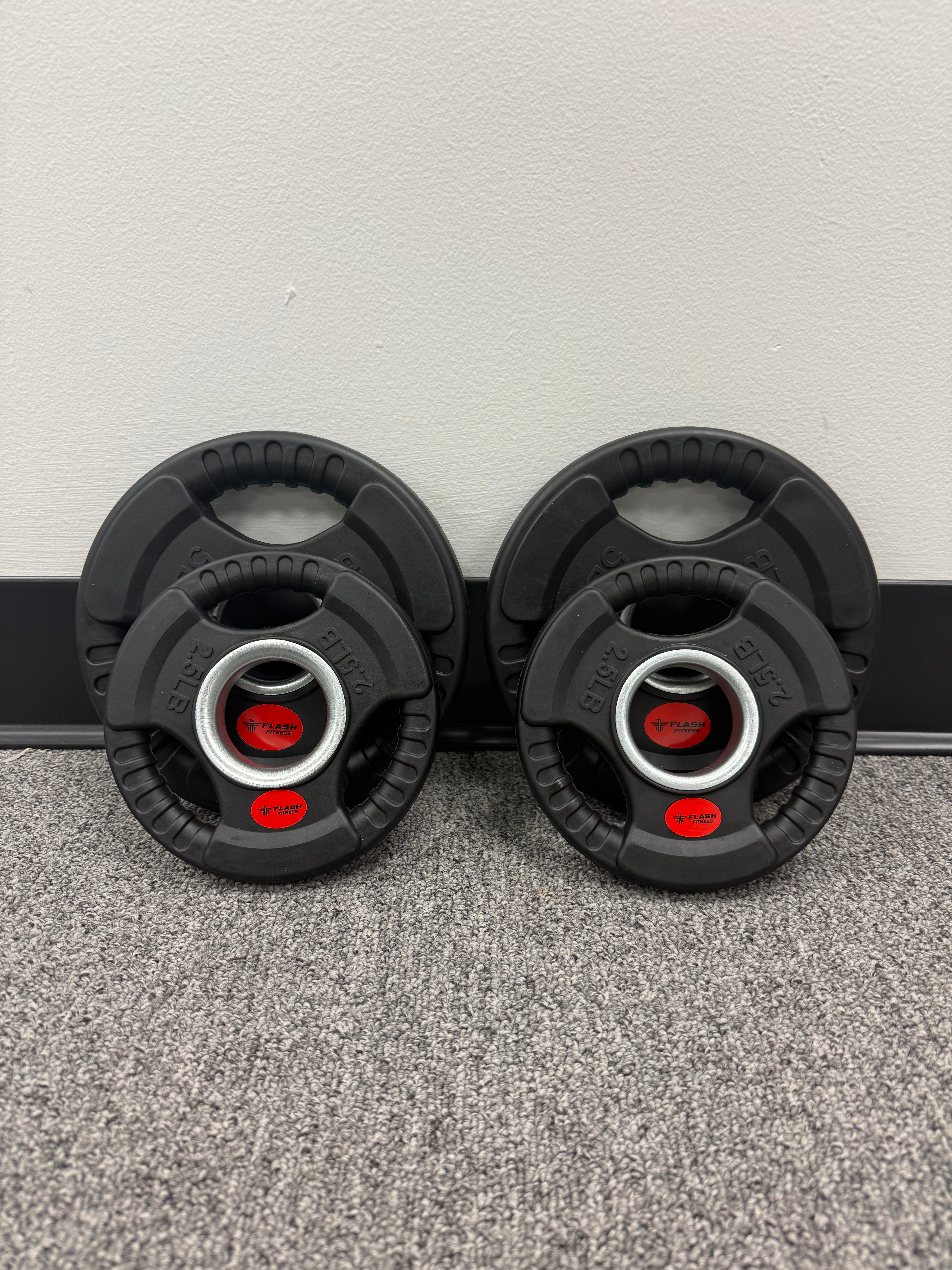 Urethane Change Plate Weight Set 5lb and 2.5lb Pair
