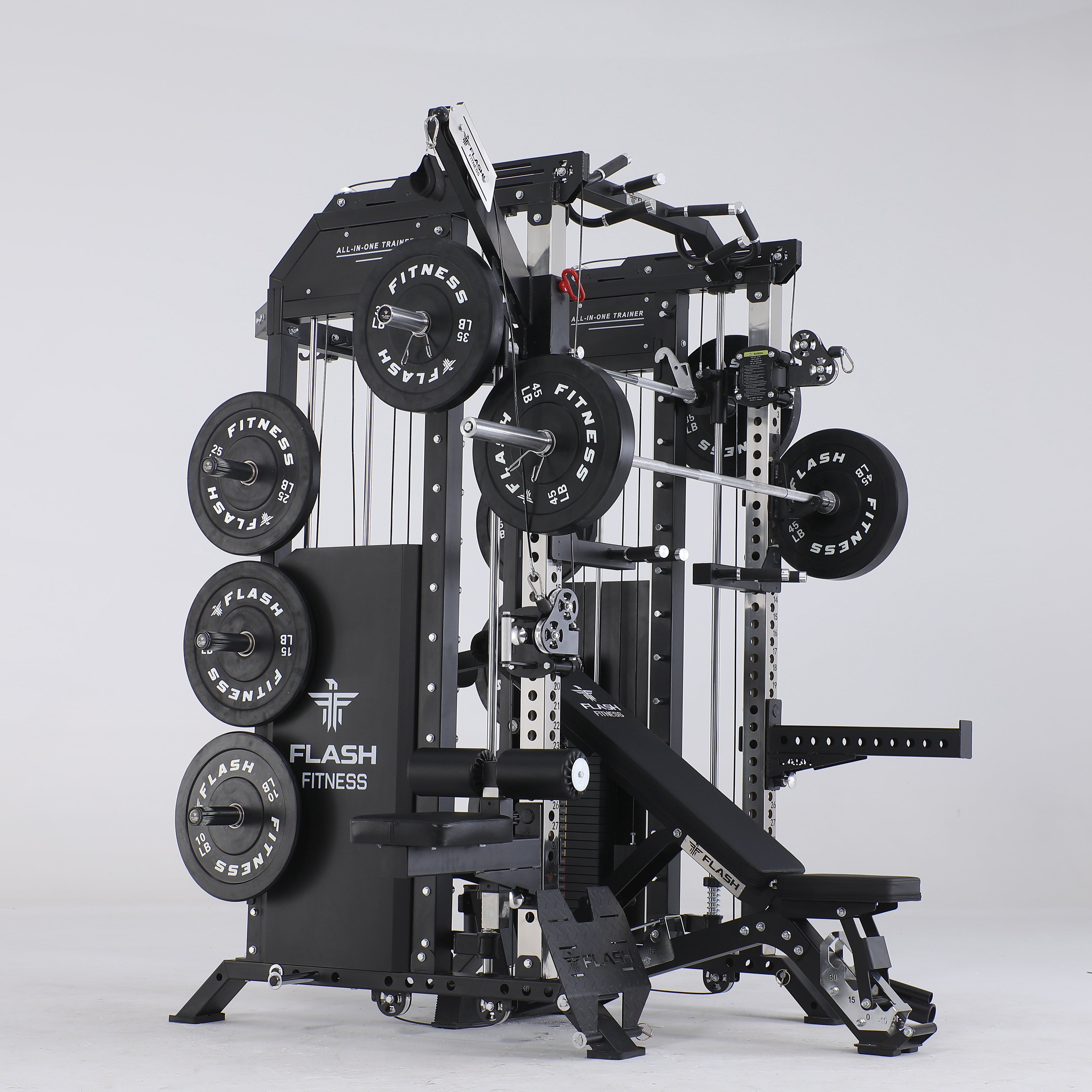 Flash F50 All-In-One Trainer Smith Machine Combo Package