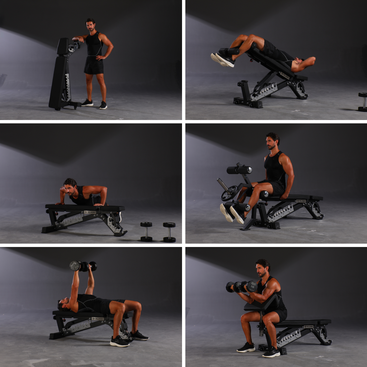 Flash F50 All-In-One Trainer Smith Machine Combo Package