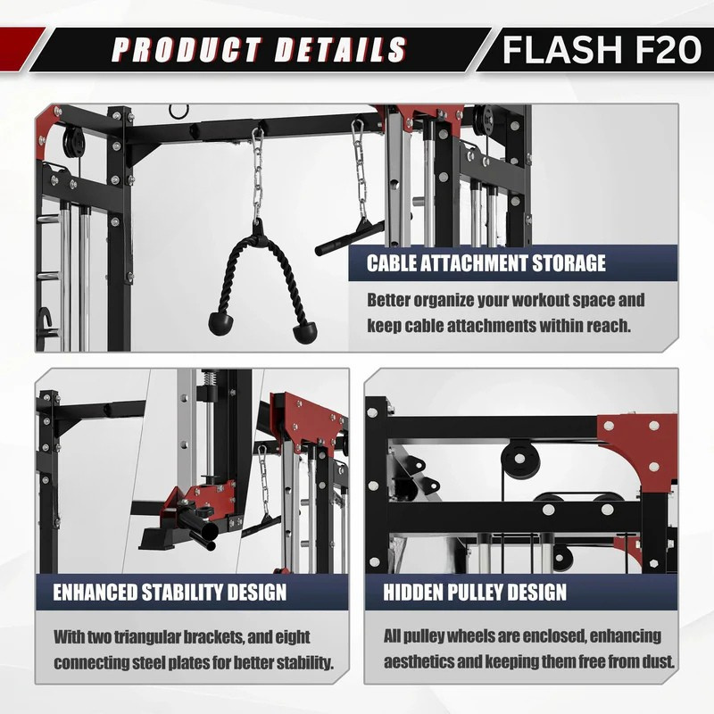 Flash F20 Smith Machine Combo