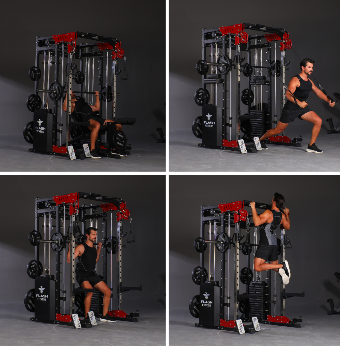 Flash F20 All-In-One Smith Machine Combo Package