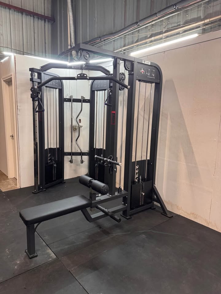 FLASH  LAT PULL DOWN / SEATED LOW ROW COMBO