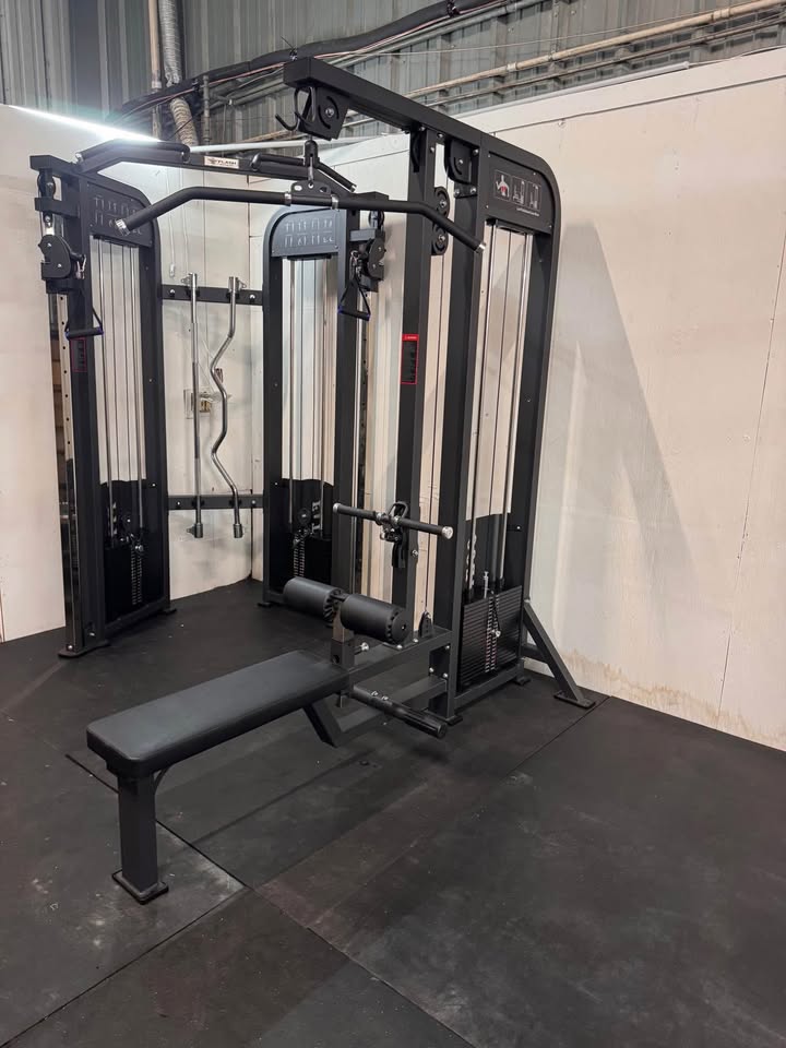 FLASH  LAT PULL DOWN / SEATED LOW ROW COMBO