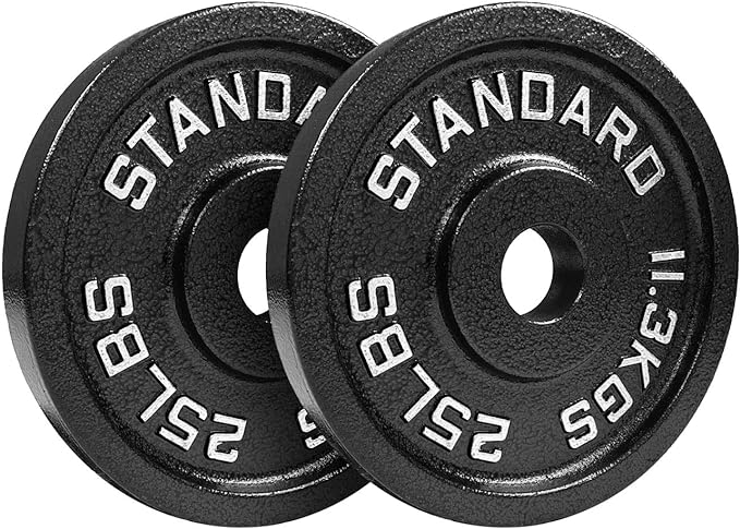 Flash Cast Iron Olympic Weight Plates Sold in Pairs