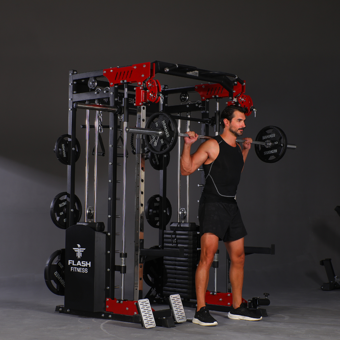 M*a様 「Ａ－ＦＩＴ ＦＬＡＳＨ ＡＦ－８０１ＤＳ」ブラック／ブラックレッド F20Squat.png?v=1776532669&