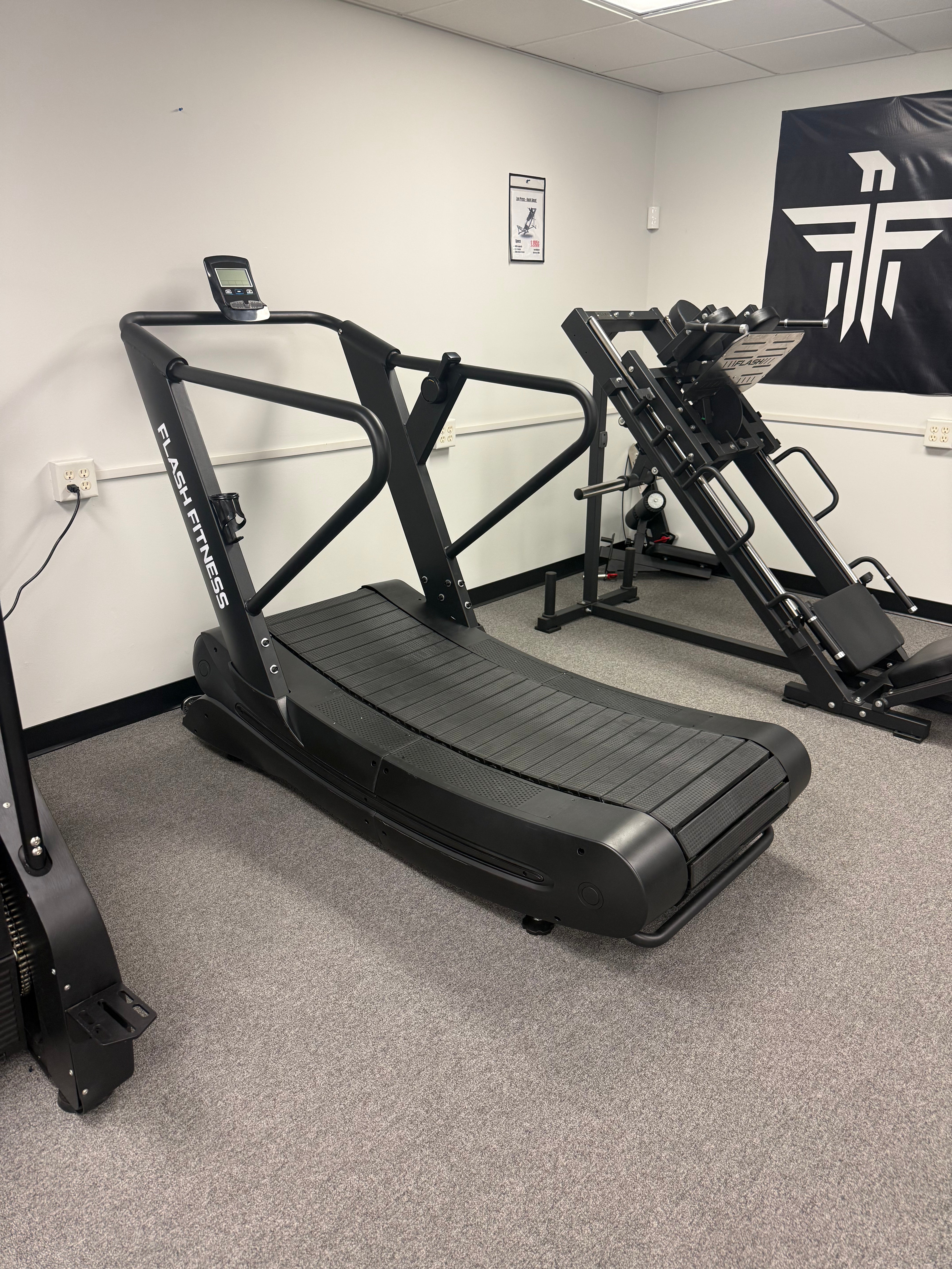 FLASH MANUAL CURVED TREADMILL