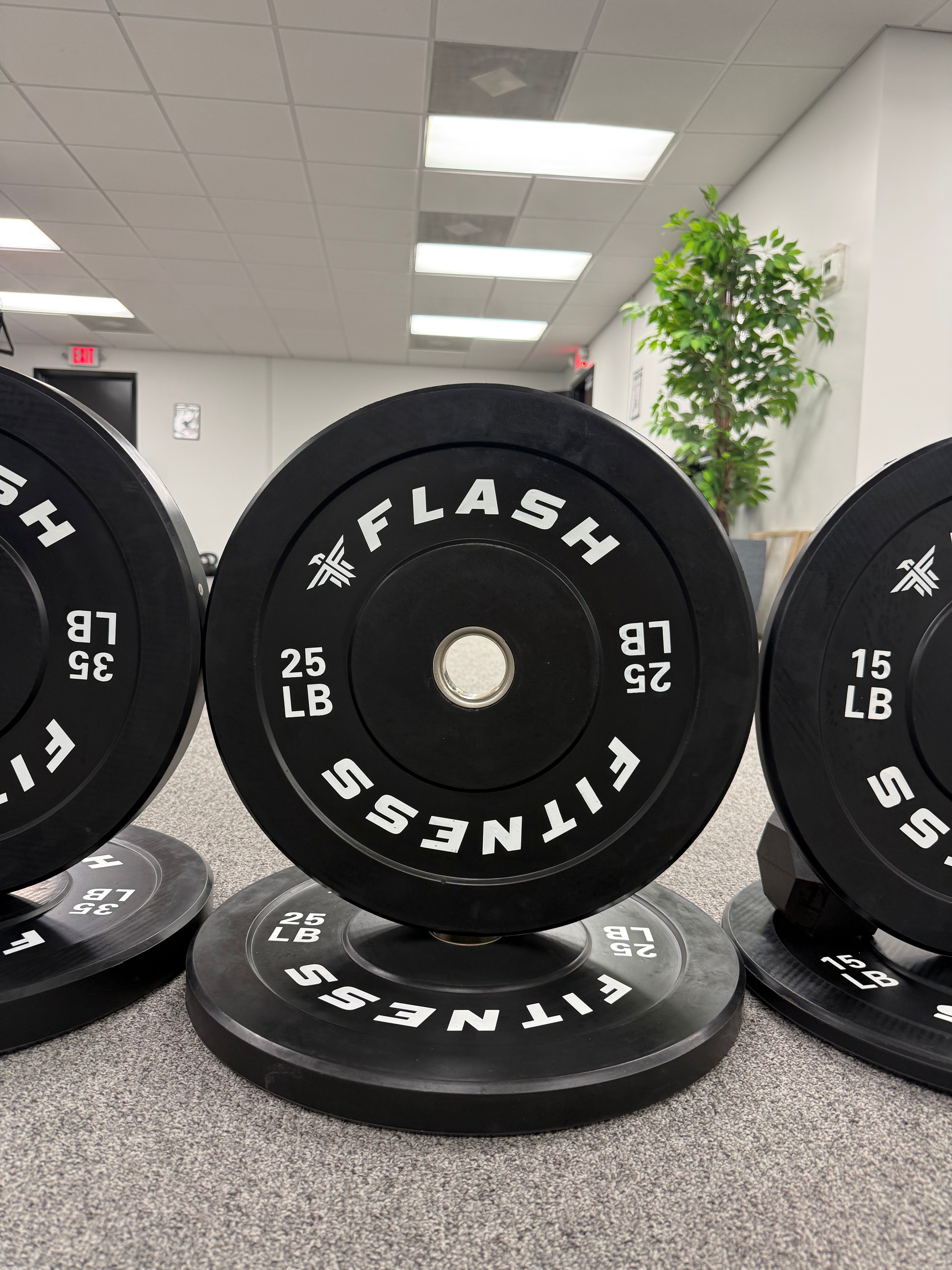 Olympic Rubber Bumper Weight Plates