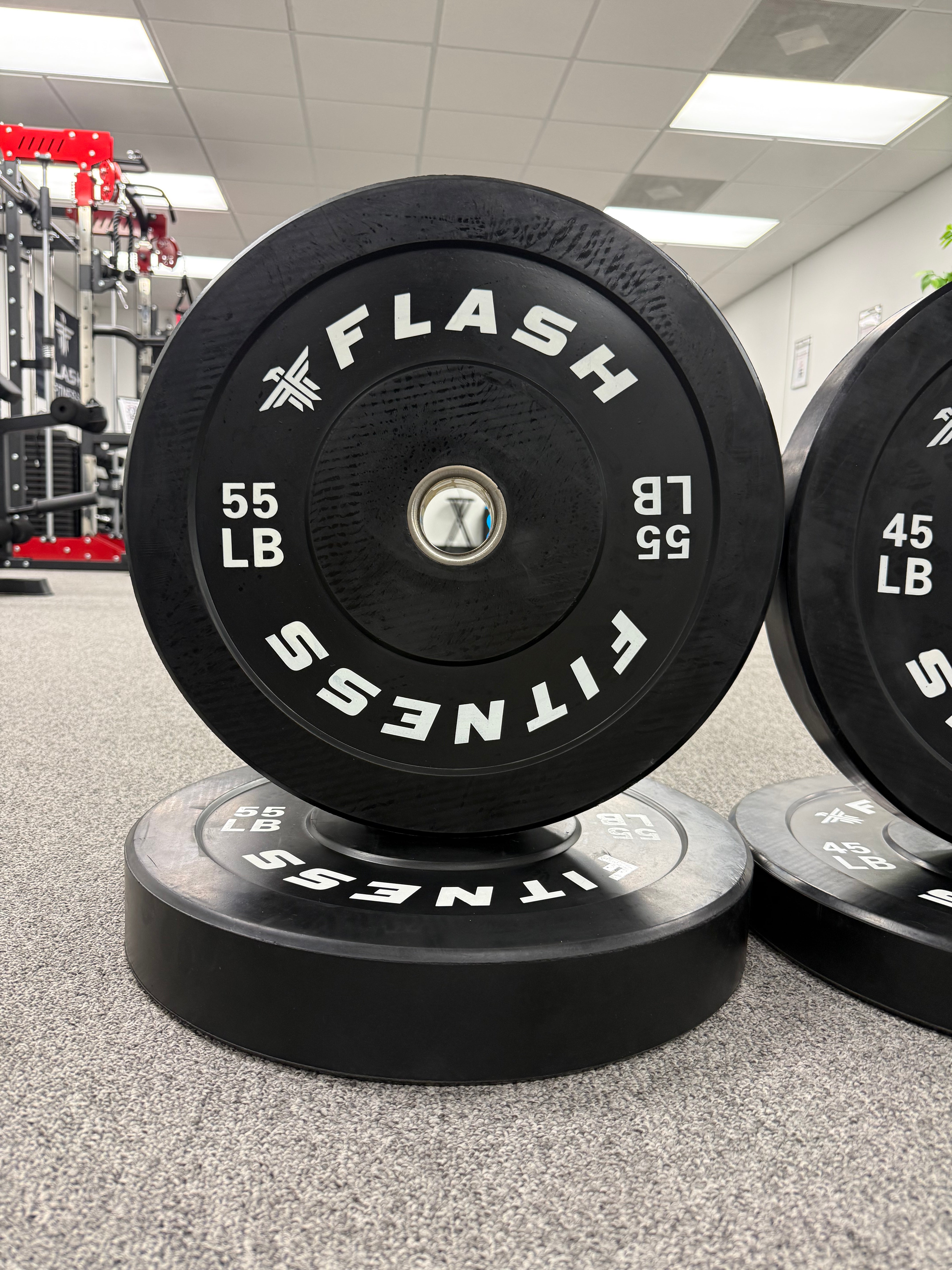 Olympic Rubber Bumper Weight Plates