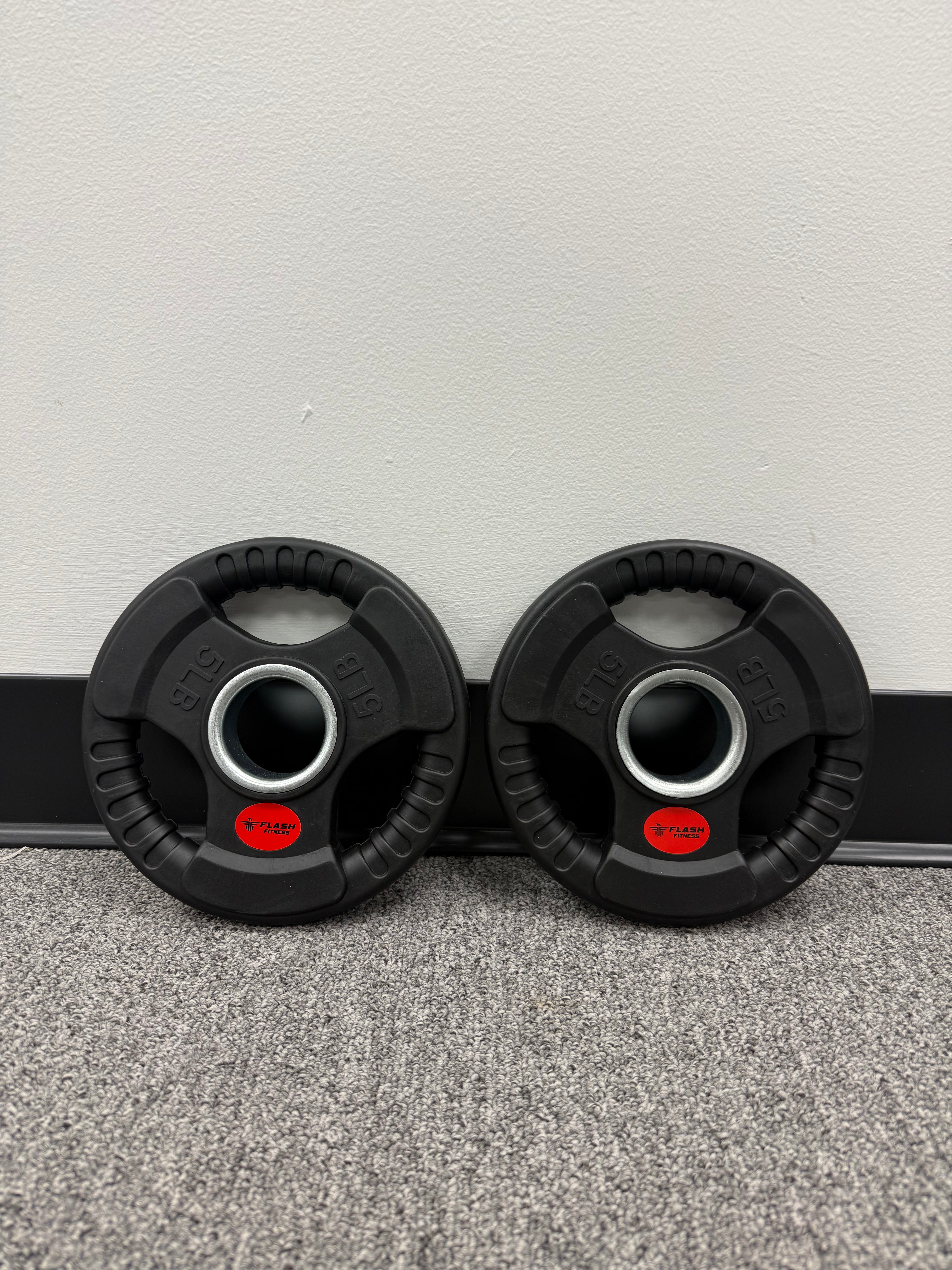 Urethane Change Plate Weight Set 5lb and 2.5lb Pair