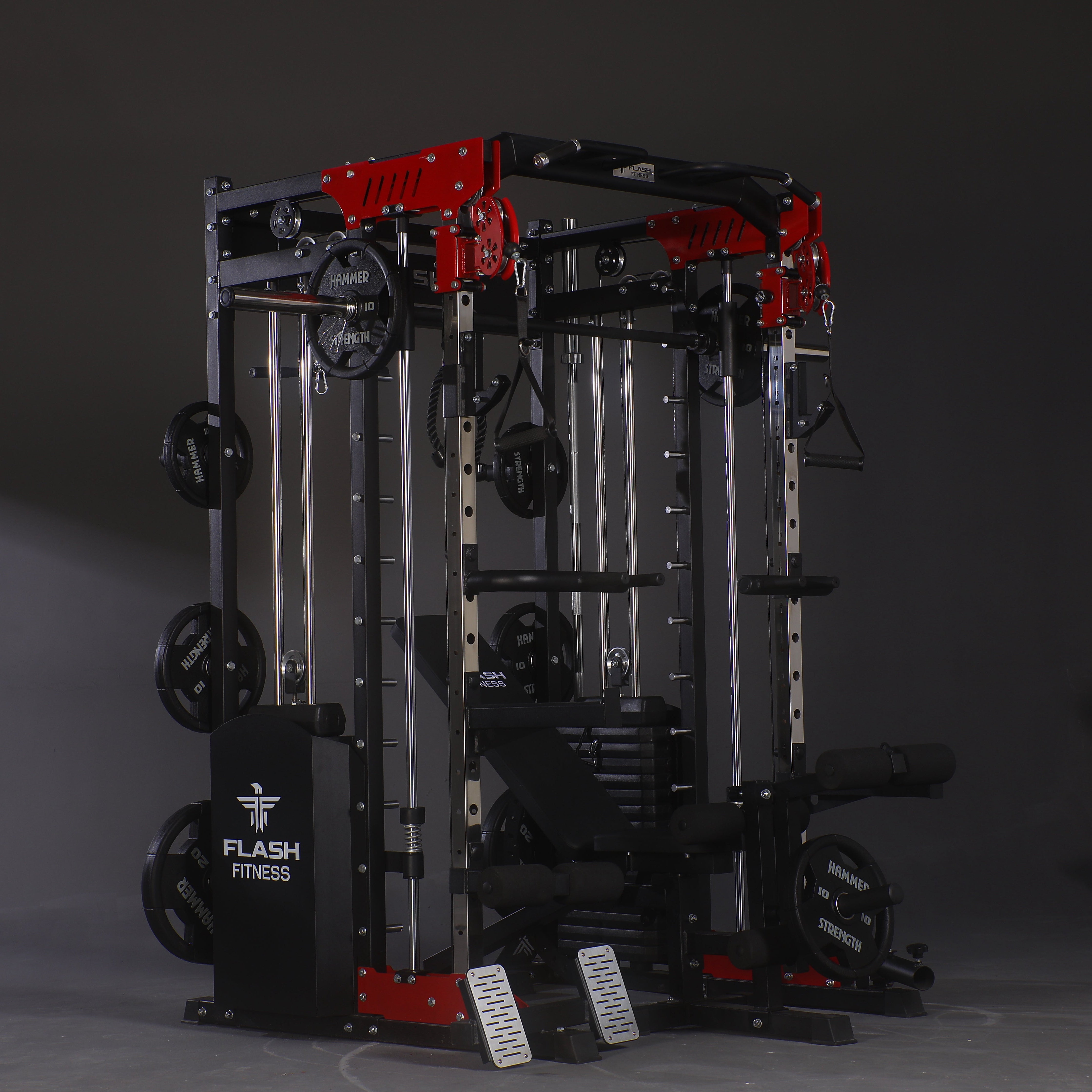 M*a様 「Ａ－ＦＩＴ ＦＬＡＳＨ ＡＦ－８０１ＤＳ」ブラック／ブラックレッド Flash F20 Smith Machine Combo Package