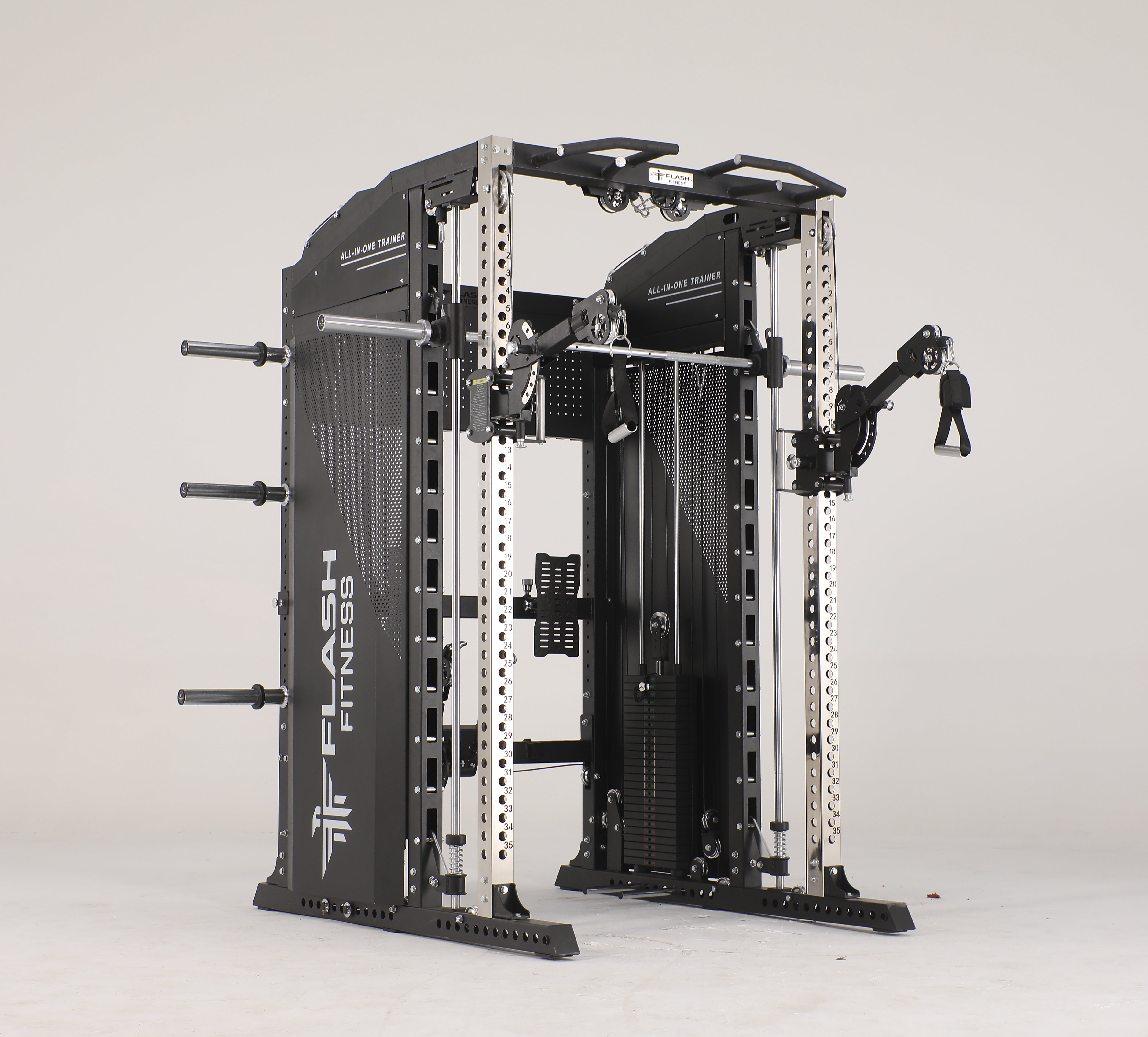 Flash F90 All-In-One Trainer Smith Machine Combo Package