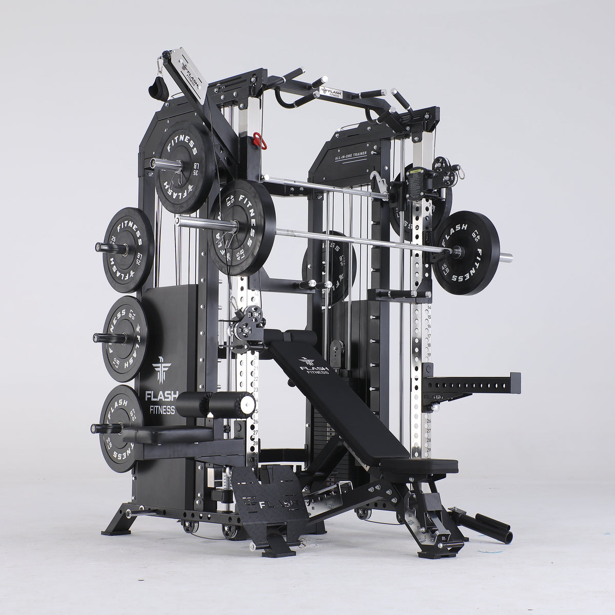 Flash F50 All-In-One Trainer Smith Machine Combo Package