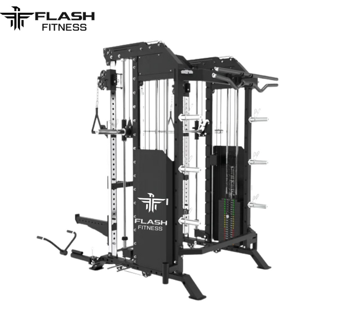 Flash F50 All-In-One Trainer Smith Machine Combo Package