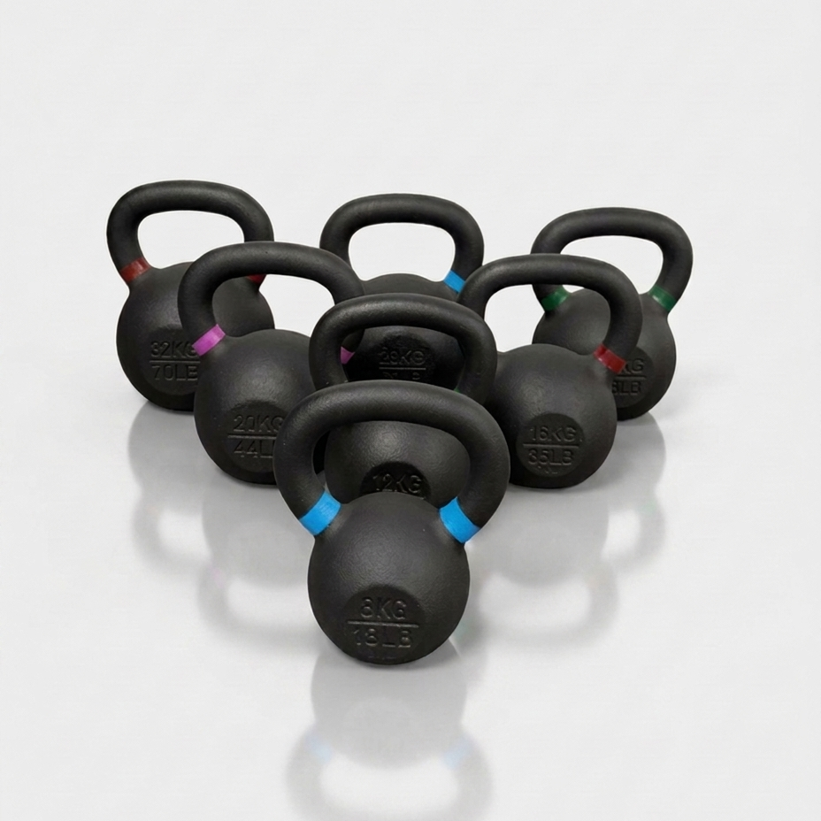 Cast Iron Kettlebell Set